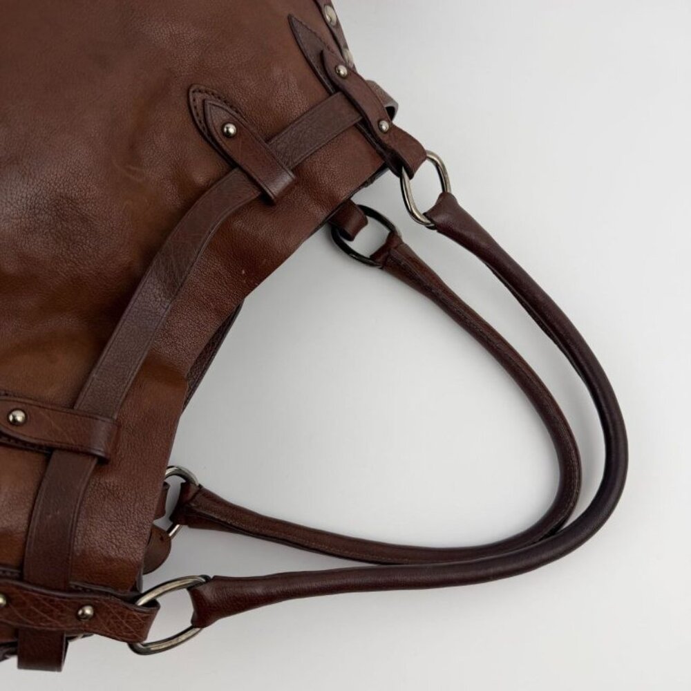 Miu Miu Tote Brown Leather Vintage - Picture 12 of 16